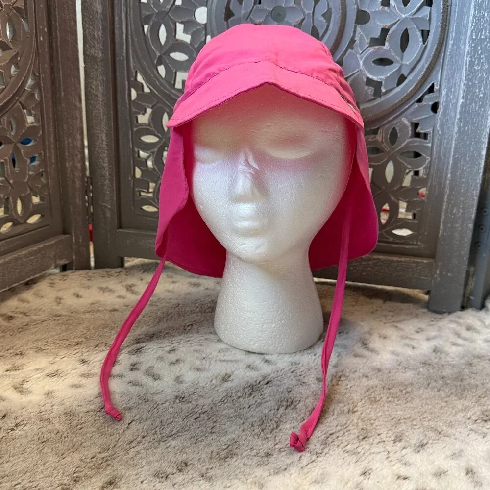 Green Sprouts hot pink bucket hat girls OS UV Protection barbiecore girlhoodcore